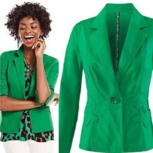 CAbi Green Blazer